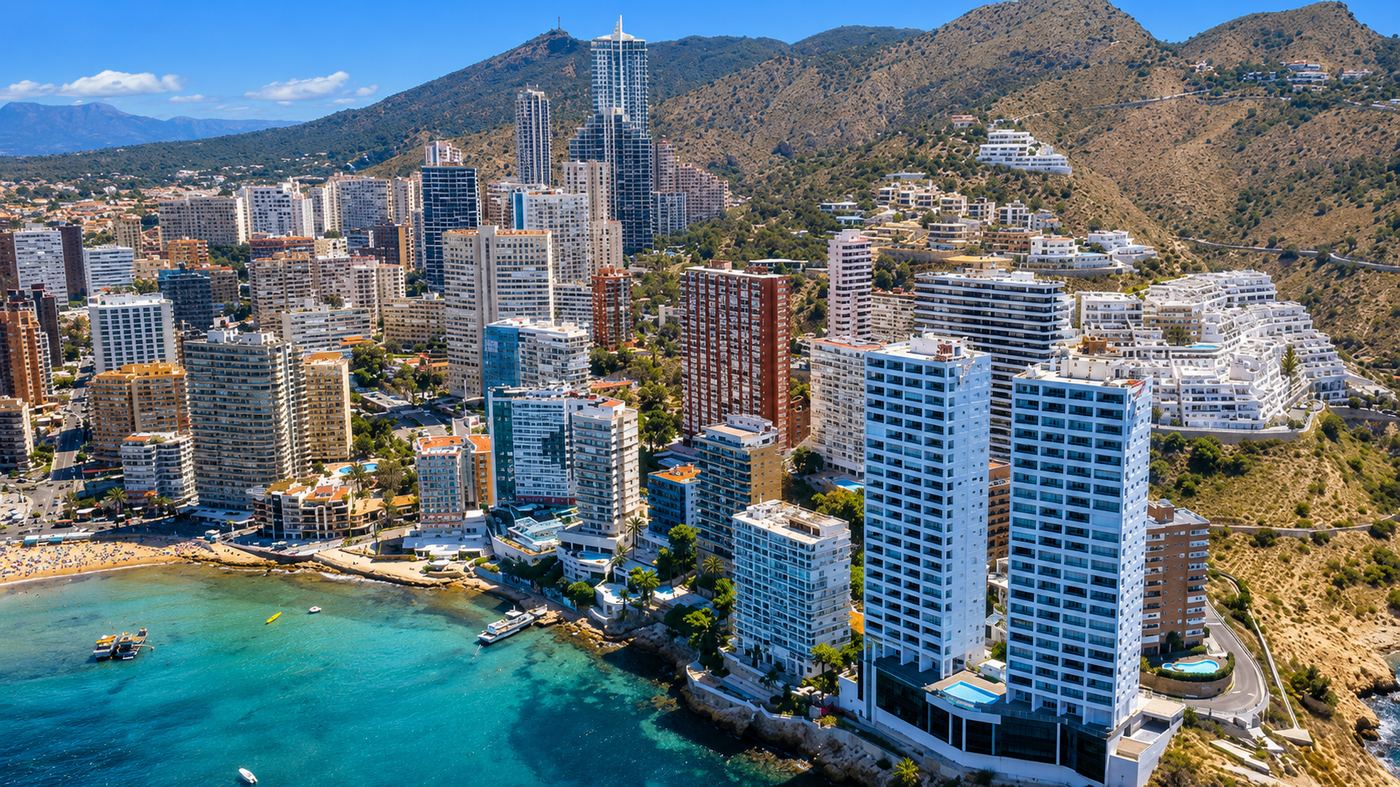 Apartamentos en Rincón de Loix Benidorm con vistas al Mediterráneo